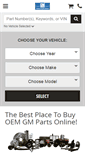 Mobile Screenshot of gmpartsonline.net